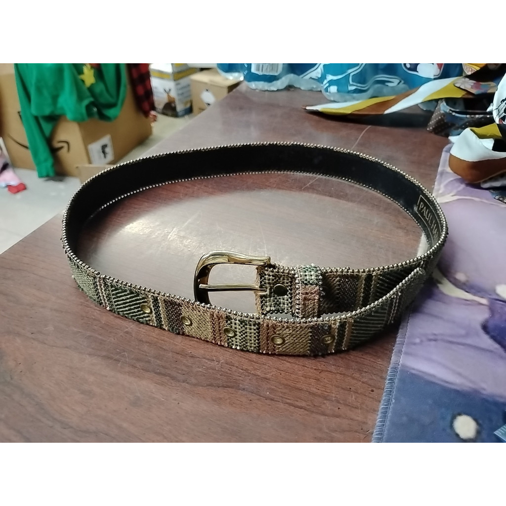 Vintage Paul Harris Designs Woven Belt –‎ Size S/M – 29” Max